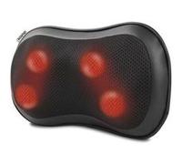 Coussin de massage, 3 vitesses shiatsu masseur de cou et dos ultra-mince avec fonction chauffante