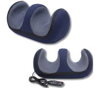 Coussin de Massage Chauffant 3D - Rotation Bidirectionnelle, Chaleur Infrarouge, Masseur & Relaxation Ciblée Cuisses, Hanches, Jambes & Pieds