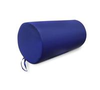Coussin de massage cylindrique Wellcore, 60 x 30 cm, bleu