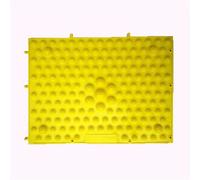 Coussin de Massage des pieds, tapis marche, d'orteils, salle bain, Yoga, antidérapant(Yellow)