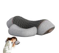 Coussin de massage du cou - Coussin ergonomique électrique pour soulager les cervicales, relaxant en mousse à mémoire de forme avec chaleur, dispositif robuste pour tissus profonds, idéal pour la