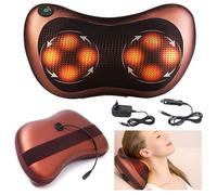 Coussin de massage électrique 8 têtes de massage cou dos massage abdominal co...