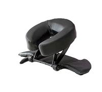 Coussin de massage facial ajustable, appui-tête ergonomique en mousse à mémoire de forme avec housse lavable. Cadre léger en aluminium, inclinaison de 0 à 90 degrés pour un soutien optimal de la nuq
