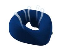 Coussin de massage pour le ventre | Housse amovible ergonomique à mémoire de forme antidérapante | Appuie-tête de massage pour table de lit - Pour les personnes dormant sur le côté, le perçage