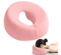 Coussin de massage pour le visage : appui-tête de massage pour lit, coussin de massage en forme de U, coussin de visage en mousse à mémoire de forme, coussin de massage amovible pour trou de tête pour