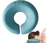 Coussin de massage pour le visage | Coussin de massage pour le visage - Support facial universel confortable en forme de U - Oreiller de massage doux et élastique, pour tables, bureaux, écoles (bleu)