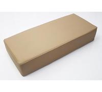 Coussin de Massage Rectangulaire Oreiller en Cuir PU Imperméable avec Mousse Haute Densité, Traversin avec Fermeture Éclair Cachée pour Table de Massage, Spa, Salon de Beauté et Tatouage(Kaki)