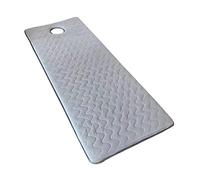 Coussin De Matelas De Salon De Beauté,Surmatelas En Mousse À Mémoire Forme Pour Table Massage Table Tatouage Table Spa Lit De Beauté,Avec Trou Pour Le Visage,Tête Trapézoïdale,Silver gray,60*180cm