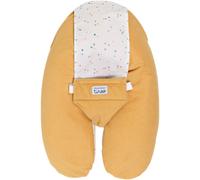 Coussin de maternité 3-en-1 - TINEO - MULTIRELAX - Tissu éponge - Jaune / Pois