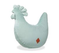 Coussin d'allaitement en velvet poule vert TU