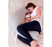 Coussin de maternité et d'allaitement Big Flopsy gris chiné TU
