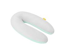 Badabulle Coussin d'allaitement Evolutif Fluffy, Polyester pour Corps,Dos,Grossesse,Jambes