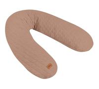 Béaba - Coussin d'allaitement Big Flopsy multifonctions Cacao (Fleur de Coton, Oeko-Tex)