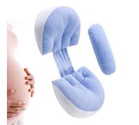 Coussin de maternité réglable pour sur le côté | Oreiller ergonomique de soutien du ventre avec housses amovibles pour le printemps et l'été