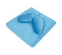 Coussin de méditation - 80 x 80 cm - Carré - Pour yoga, méditation, assis, yoga, repos, etc - Bleu