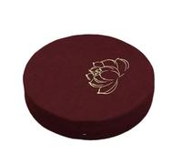 Coussin de méditation à Texture dure for Yoga et, oreiller dossier, tapis Tatami japonais, amovible lavable, 40x6cm Coussin rond de méditation(B COFFICE,30X6CM)