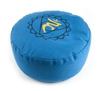 Coussin de méditation Chakra bleu
