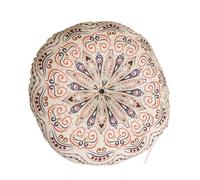 Coussin De MéDitation Coussin de chaise rond géométrique en coton et chanvre, for usage domestique, tapis bouffant Style ethnique, Tatami, coussin siège méditation confortable(Type3)