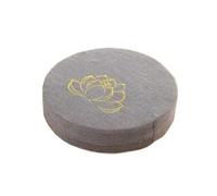 Coussin de Méditation Coussin de méditation à Texture dure for Yoga et, oreiller dossier, tapis Tatami japonais, amovible lavable, 40x6cm(B GERY,30X6CM)