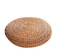 Coussin de méditation Coussin de méditation Yoga en paille, Tatami Style japonais, tapis doux et confortable rempli d'ouate soie(Type6)