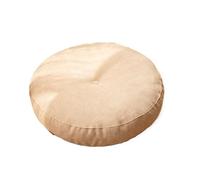 Coussin de méditation Coussin de siège rond surdimensionné, coussin méditation, sol, tatami for enfants, tapis, pouf, canapé, chaise, lit, dossier voiture(Cream,Round 42cm)