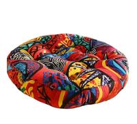 Coussin De MéDitation Coussin épais touffeté en lin de sol, for chaise Yoga, coussins siège, méditation, oreiller rond Style ethnique for sièges(Type12)