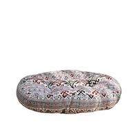 Coussin De MéDitation Coussin épais touffeté en lin de sol, for chaise Yoga, coussins siège, méditation, oreiller rond Style ethnique for sièges(Type10)