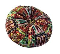 Coussin De MéDitation Coussin rond en forme de citrouille, 40x40cm, oreiller méditation for siège, canapé doux for décoration sol la maison(Type1)