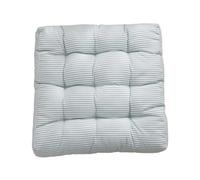 Coussin de Méditation Coussins de sol surdimensionnés à rayures, grands coussins chaise méditation, coussin siège carré épais, bascule for banc yoga, tatami Salon(Grey,45x45cm)