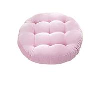 Coussin de Méditation Coussins ronds de méditation, grands coussins sol for enfants et adultes, d'assise, yoga, salon, bureau Salon(Pink,Round 42cm)