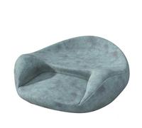 Coussin de méditation Ergonomique, Oreiller de Sol Confortable, Grand Coussin de Sol épais, siège de Sol en Daim for la Pratique du Yoga et de la Pleine Conscience, Mousse à mémoire de Forme(Green)