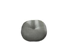 Coussin de Méditation Grand coussin de sol rond for méditation, yoga, tatami, for enfants, pouf, canapé, chaise, lit, voiture Salon(Grey,42X42CM)