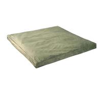 Coussin de méditation rond, coussin Yoga, tapis for la maison, fournitures for débutants pour Méditation(Green square pad)