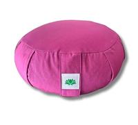 Coussin de méditation zafu Lotus épeautre Bio 40 x 17 cm