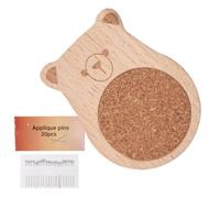 Coussin de mignon coussin d'épingle en bois pour le rangement