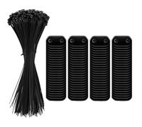 Coussin De Montage Pour Clôture De Confidentialité En PVC - Kit De Montage De Clôture, Accessoires De Fixation De Barrière Résistant Aux UV, Kit De Fixation Longue Durée, Support Structurel Spécial |