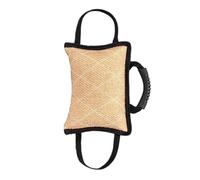 Coussin de morsure pour chien - Jouet en polyester épais - Cale interactive sûre et antidérapante - Dispositif de traction robuste pour chiot - Accessoires fiables pour équipement de dressage pour