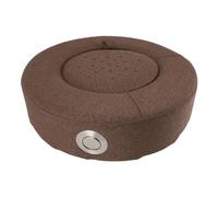 Coussin de Moxibustion Chaud, Support Rond Rotatif de contrôle de la température pour Les Soins de santé, Massage, méditation (Brun)