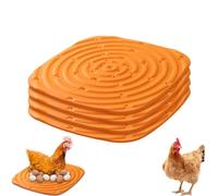 Coussin de nichoir - Tapis de nidification Coop Chicken Box | Revêtement de caisse de poulet réutilisable - Tapis de lit pour poulailler, pondages de poules, boîte de compostage pour l'entretien de la