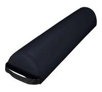 Coussin de nuque 3/4 rond pour table de massage, rouleau de positionnement - Noir