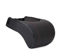 Coussin de nuque de voiture - Coussin de soutien du cou de voiture - En cuir synthétique - Protection du cou à rebond lent - Appuie-tête universel pour sièges passagers, longs trajets et autosite