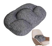 Coussin de nuque Deep Sleep Pillow - 48 cm - Coussin en mousse de coton - Design ergonomique entièrement enveloppant, respirant et confortable pour soutenir la nuque et la taille pour un sommeil