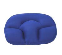Coussin de nuque Deep Sleep Pillow - 48 cm - Coussin en mousse de coton - Design ergonomique entièrement enveloppant, respirant et confortable pour soutenir la nuque et la taille pour un sommeil