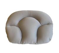 Coussin de nuque Deep Sleep Pillow - 48 cm - Coussin en mousse de coton - Design ergonomique entièrement enveloppant, respirant et confortable pour soutenir la nuque et la taille pour un sommeil
