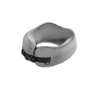 Coussin de nuque ergonomique, mousse à mémoire de forme, gris foncé