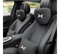 Coussin de nuque et support lombaire pour voiture, protection de la colonne vertébrale, pour Xpeng Xiaopeng G6 G9 P7 P7I G3 G3i P5, accessoires logo, intérieur 2025 headrest white