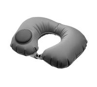 Coussin de nuque gonflable - PEARL - Voyage confortable - Ergonomique - Anthracite - Léger