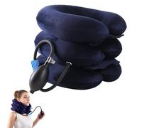 Coussin de Nuque Gonflable Réglable, Traction Cervicale Gonflable, Cervicales Douloureuses, Appareil de Traction Cervicale,Convient pour la maison, le bureau