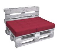 Coussin de palette Outdoor Coussin d'assise ECO Elements, 120x80cm, rouge