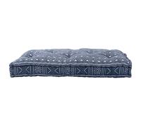 Coussin De Palette Vidaxl Indigo 120x80x12 Cm En Tissu Bleu